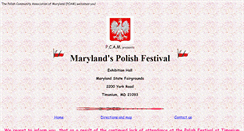 Desktop Screenshot of pcamaryland.org